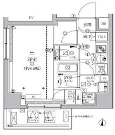 アルテシモカバロ 8階 間取り図