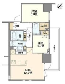 アトラス表参道 8階 間取り図