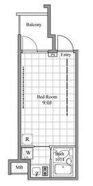 レジディア東銀座 1111 間取り図