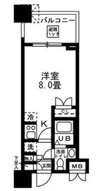 レジディア錦糸町 511 間取り図