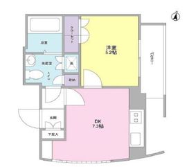 エムズレジデンス M201 間取り図