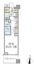 ブリリア中野 3階 間取り図