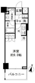 パークリュクス清澄白河 7階 間取り図