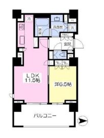 広尾ガーデンフォレスト 4階 間取り図