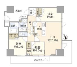 クレヴィア御茶ノ水 7階 間取り図