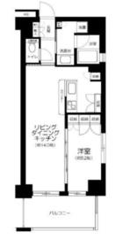 プレシス東神田 3階 間取り図
