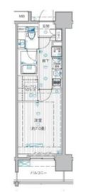 ル・リオン豊洲ウォーターフロント 11階 間取り図