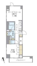 アパートメンツ南麻布2 301 間取り図