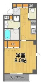 デュオステージ中落合 2階 間取り図