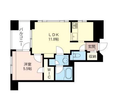 ステージグランデ清澄白河アジールコート 406 間取り図