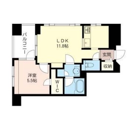 ステージグランデ清澄白河アジールコート 406 間取り図