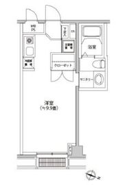 カスタリア都立大学 403 間取り図