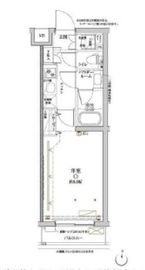クレイシア目黒都立大学 2階 間取り図