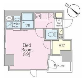 グランパセオ新宿余丁町 1001 間取り図