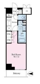 リテラス馬込 208 間取り図