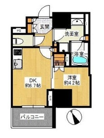 ザ・パークハウス上野 5階 間取り図
