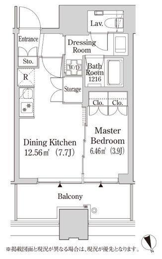 大崎ガーデンレジデンス 321 間取り図