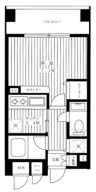 秀和溜池山王レジデンス 11階 間取り図