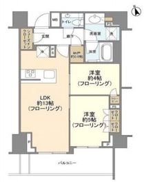 パークナード代官山 4階 間取り図