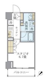 La Douceur巣鴨 (ラドゥセール巣鴨) 803 間取り図