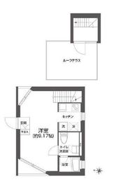 プラティーク白金 502 間取り図