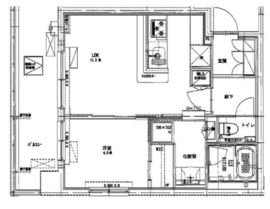 クラッシーコート北大塚 6階 間取り図