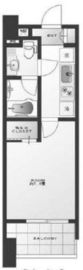 ルフォン浅草蔵前 5階 間取り図