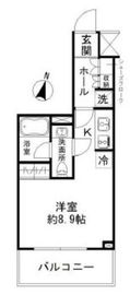 パークリュクス清澄白河 3階 間取り図