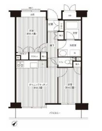 ステラメゾン武蔵小山 5階 間取り図