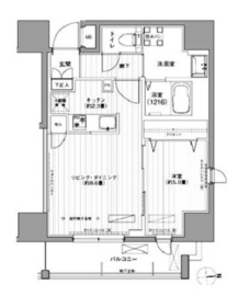 レジェンダリーガーデン赤羽イーストビュー 1001 間取り図