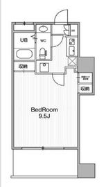 アーバンフラッツ池袋プレミアム 1707 間取り図