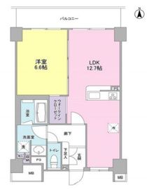 アンビエンテ経堂 418 間取り図
