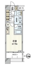 シティハウス新宿柏木 2階 間取り図