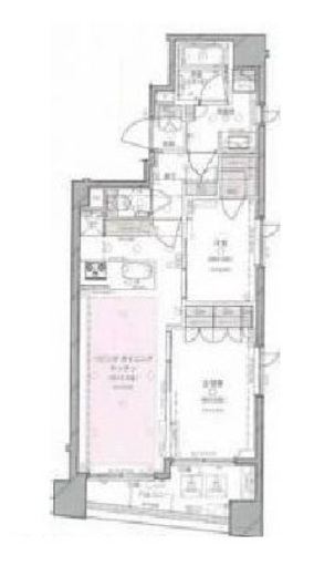 グリーンパーク水天宮前 9階 間取り図