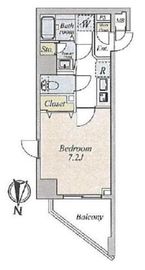 ジェノヴィア南麻布グリーンヴェール 4階 間取り図