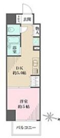 ヴィンテージ中目黒 3階 間取り図