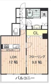 中目黒GTハイツ 13階 間取り図