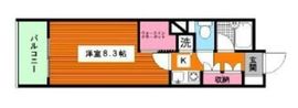 エフローレ日本橋 2階 間取り図