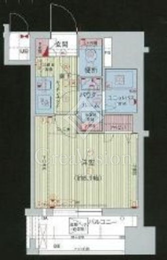 プレサンス本駒込アカデミア 9階 間取り図