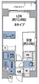 ルネサンスコート上野入谷 201 間取り図