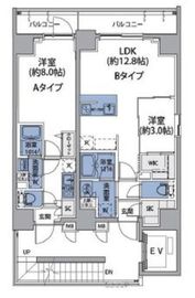 ルネサンスコート上野入谷 301 間取り図