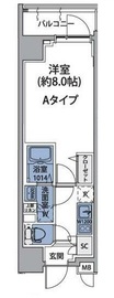 ルネサンスコート上野入谷 202 間取り図