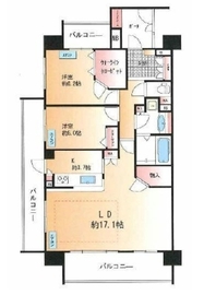 クレストフォルム上野の杜 2階 間取り図