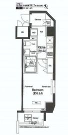 アーデン門前仲町 606 間取り図