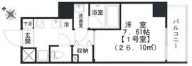 パティーナエーレ東中野 10階 間取り図