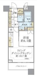 ブリリアタワーズ目黒 18階 間取り図