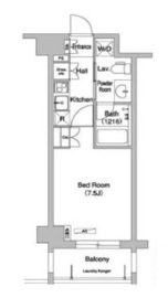 コンフォリア下北沢 305 間取り図