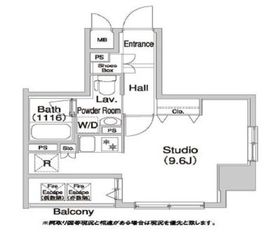 コンフォリア浅草橋DEUX 202 間取り図