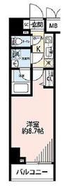 プレール・ドゥーク文京湯島 5階 間取り図