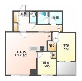 シティタワーズ豊洲ザ・ツイン サウスタワー 43階 間取り図